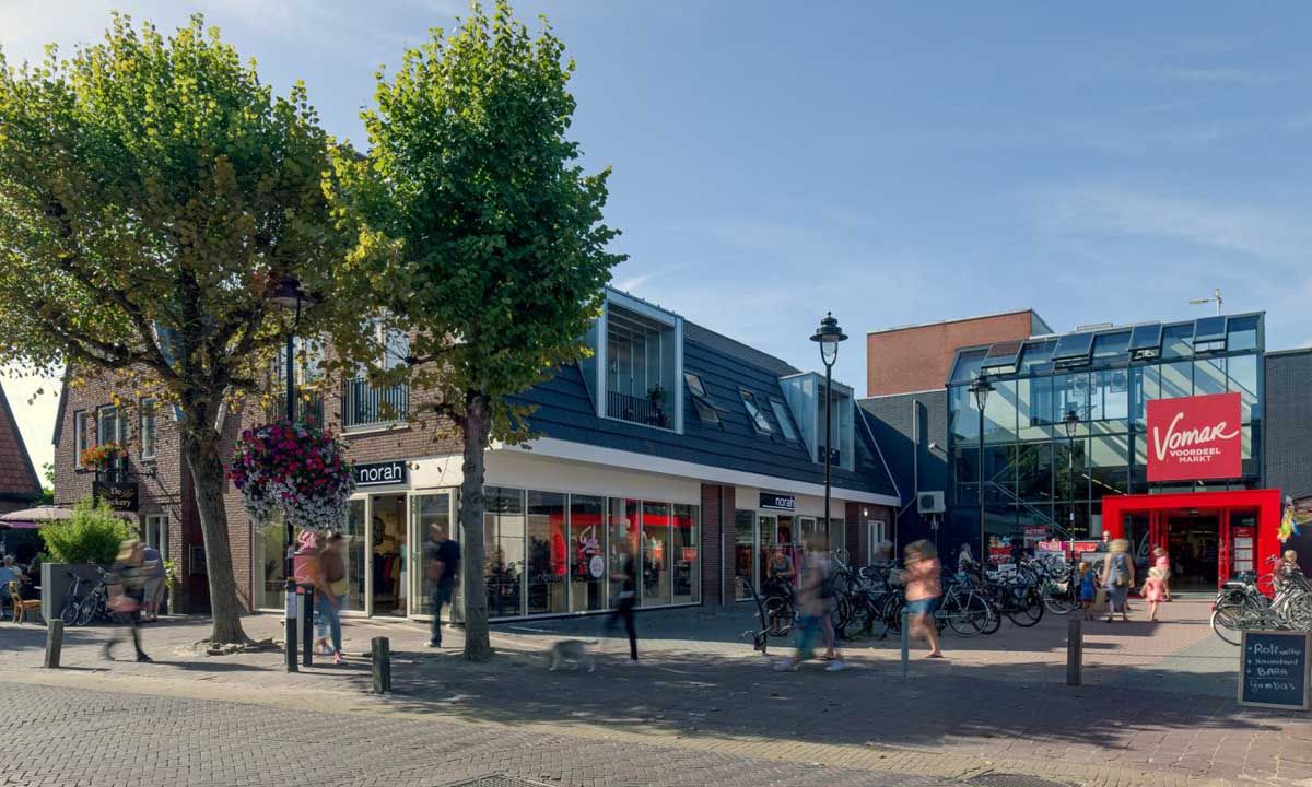 Nieuwbouw 3 appartementen en winkelruimte Schagen 03