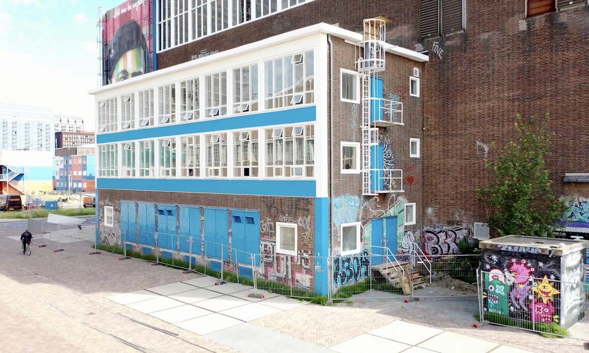 Regiobouw - Renovatie kopgebouw Lasloods NDSM-werf 01